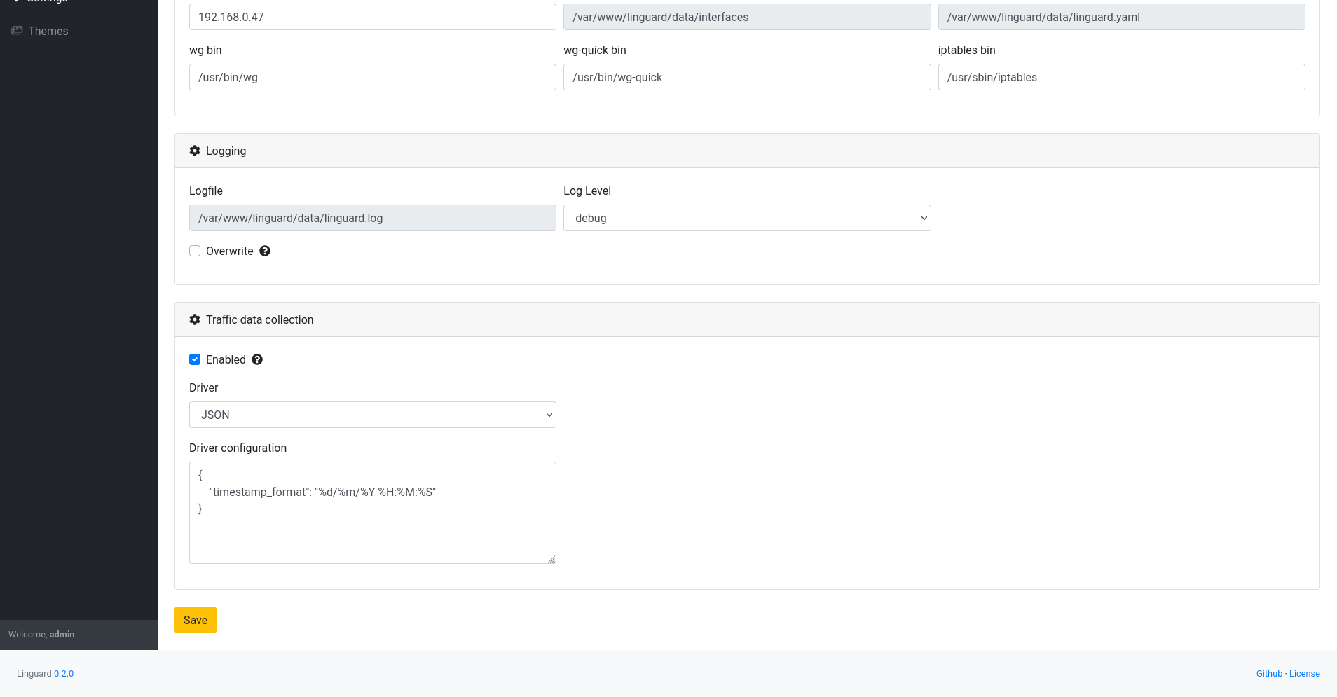 Settings (2)